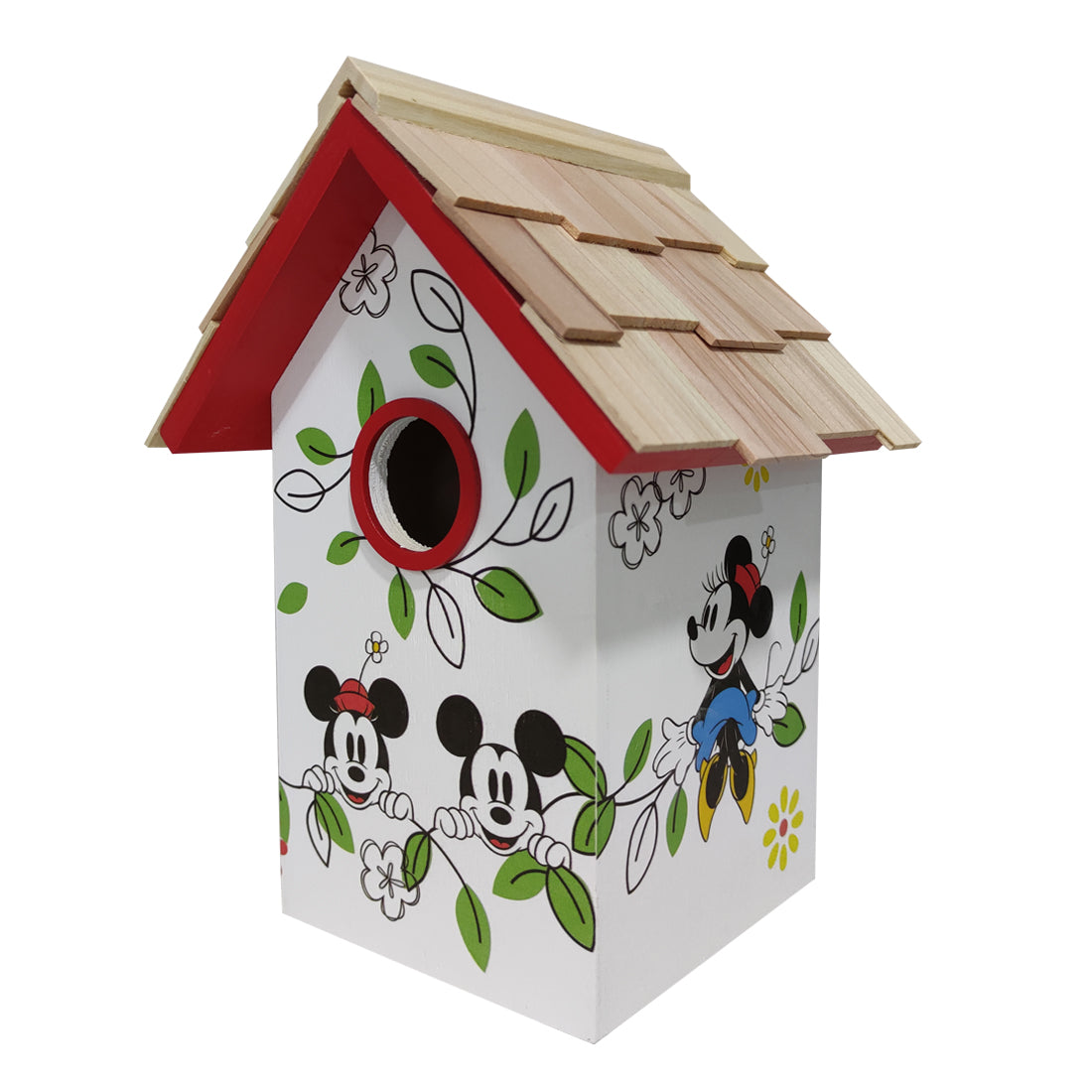 Mickey & Minnie Standard Birdhouse - Tree Time