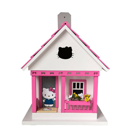 Hello Kitty Birdhouse - You Make Me Happy