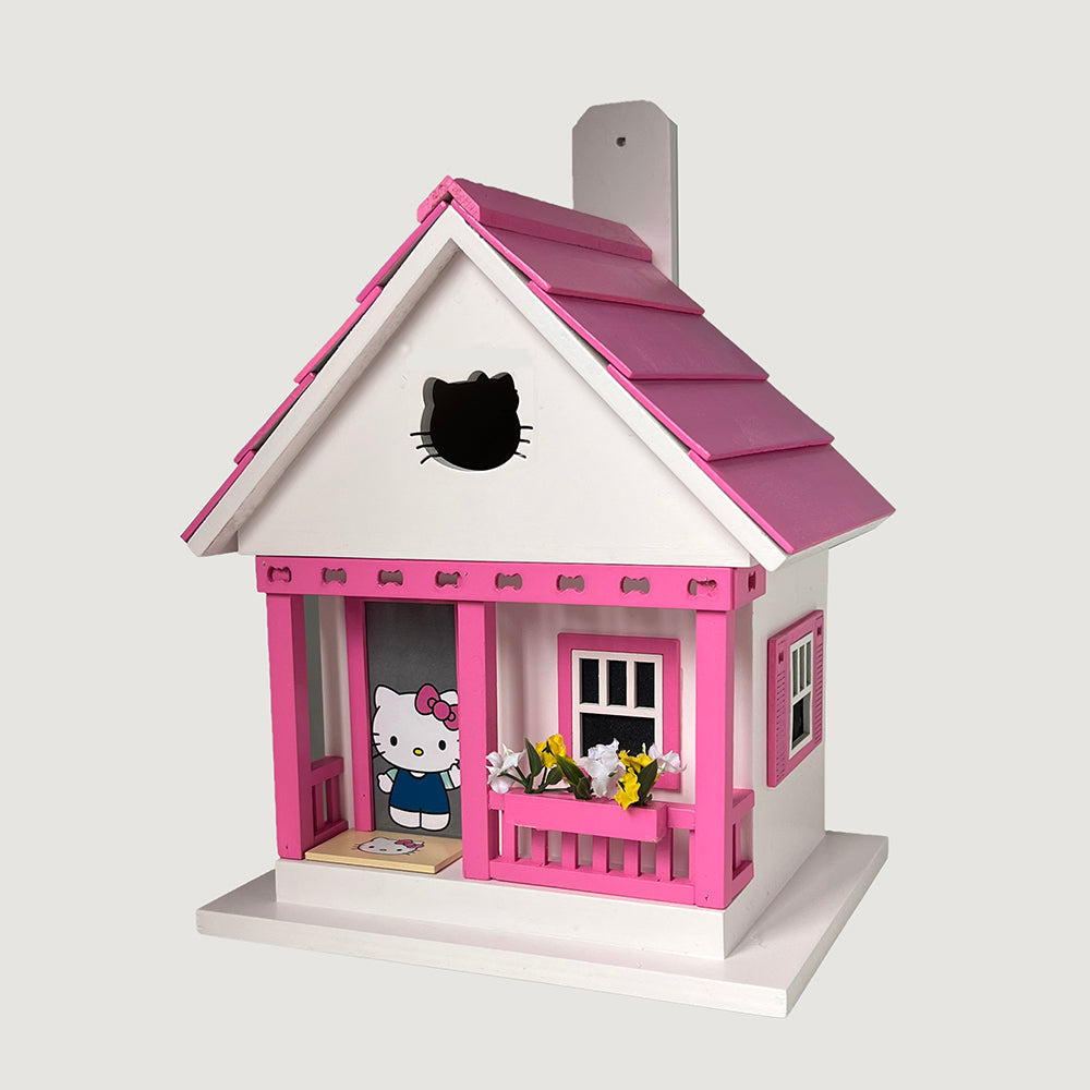 Hello Kitty Birdhouse - You Make Me Happy