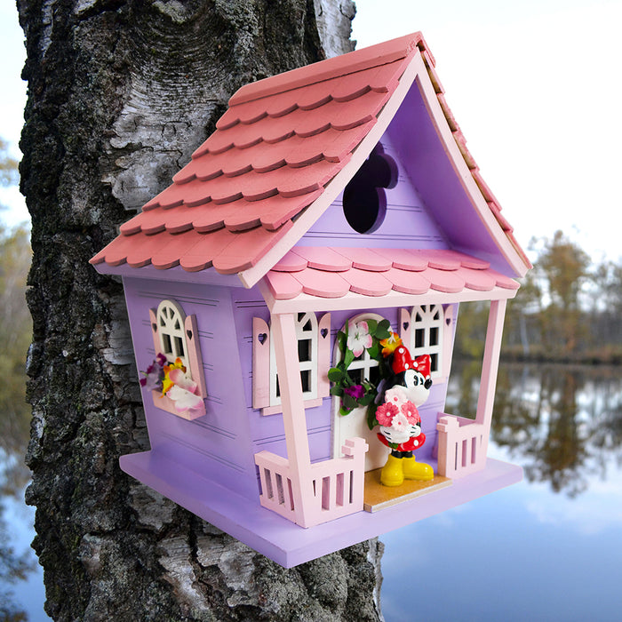 Minnie Icon Birdhouse - Pink – decorative birdhouse