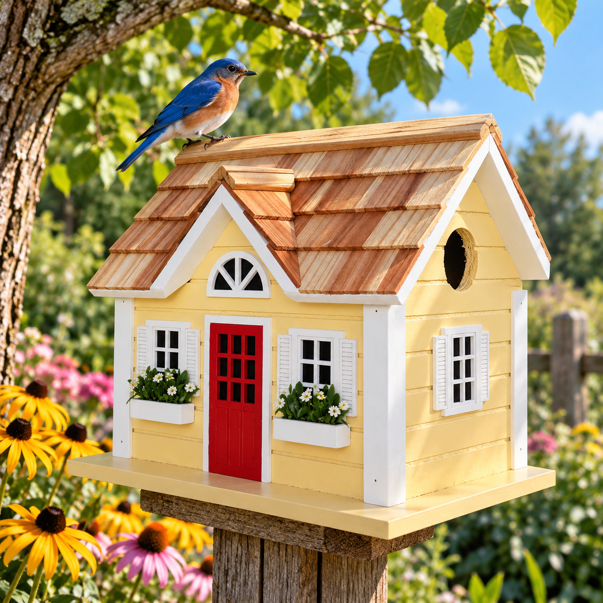 Nantucket Cottage - Yellow