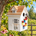 Potting Shed Birdhouse - White