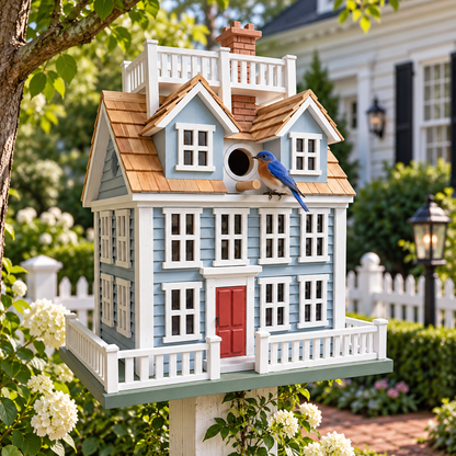 Nantucket Colonial Birdhouse