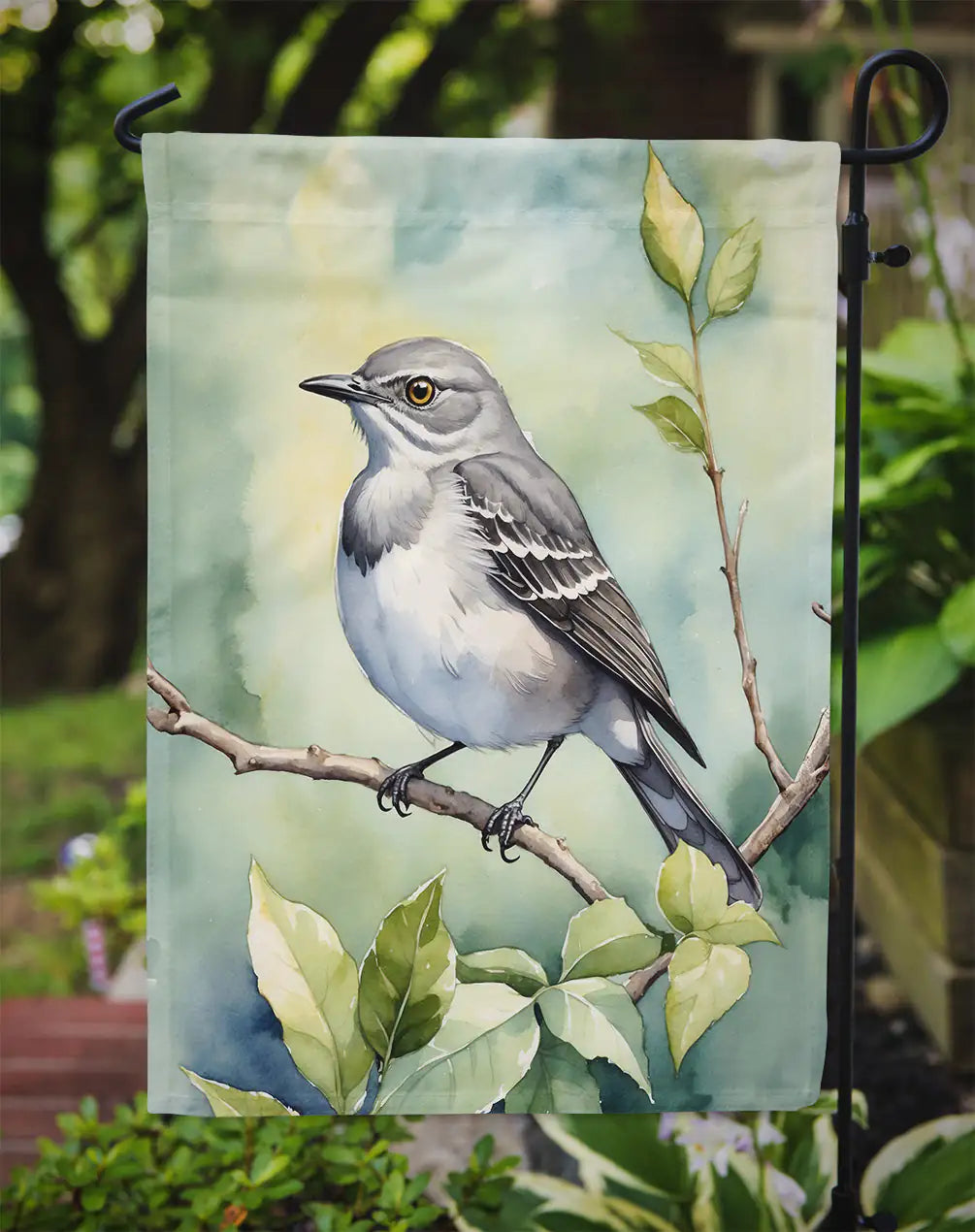 Mississippi Northern Mocking bird Garden Flag