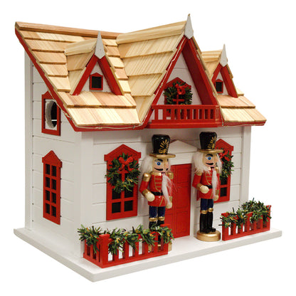 German Nutcracker Chateau with LED Lights