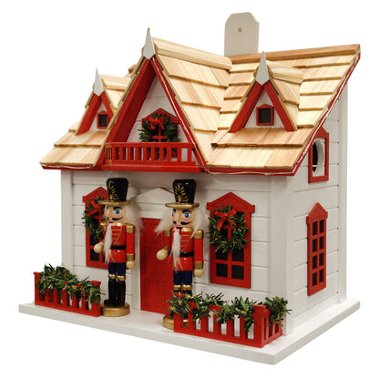 German Nutcracker Chateau with LED Lights