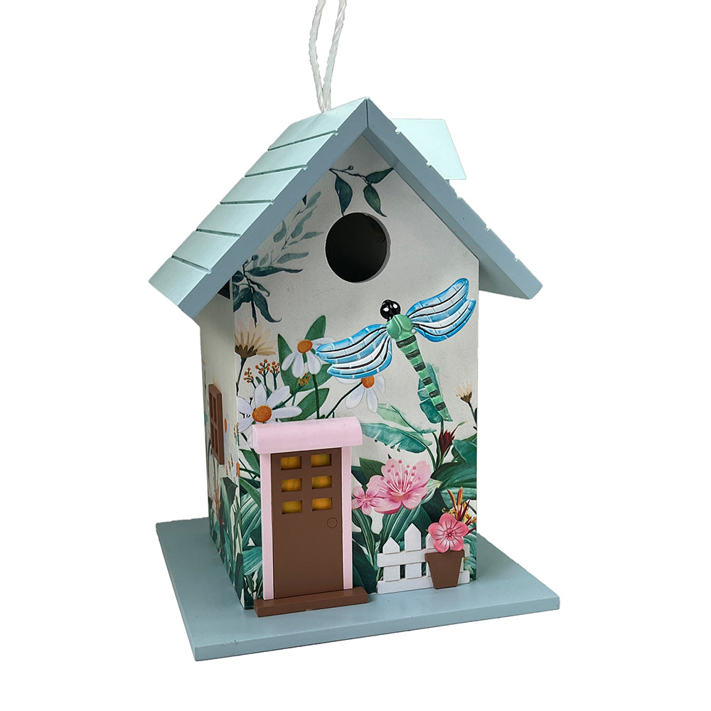 Dragon Fly Cottage Birdhouse