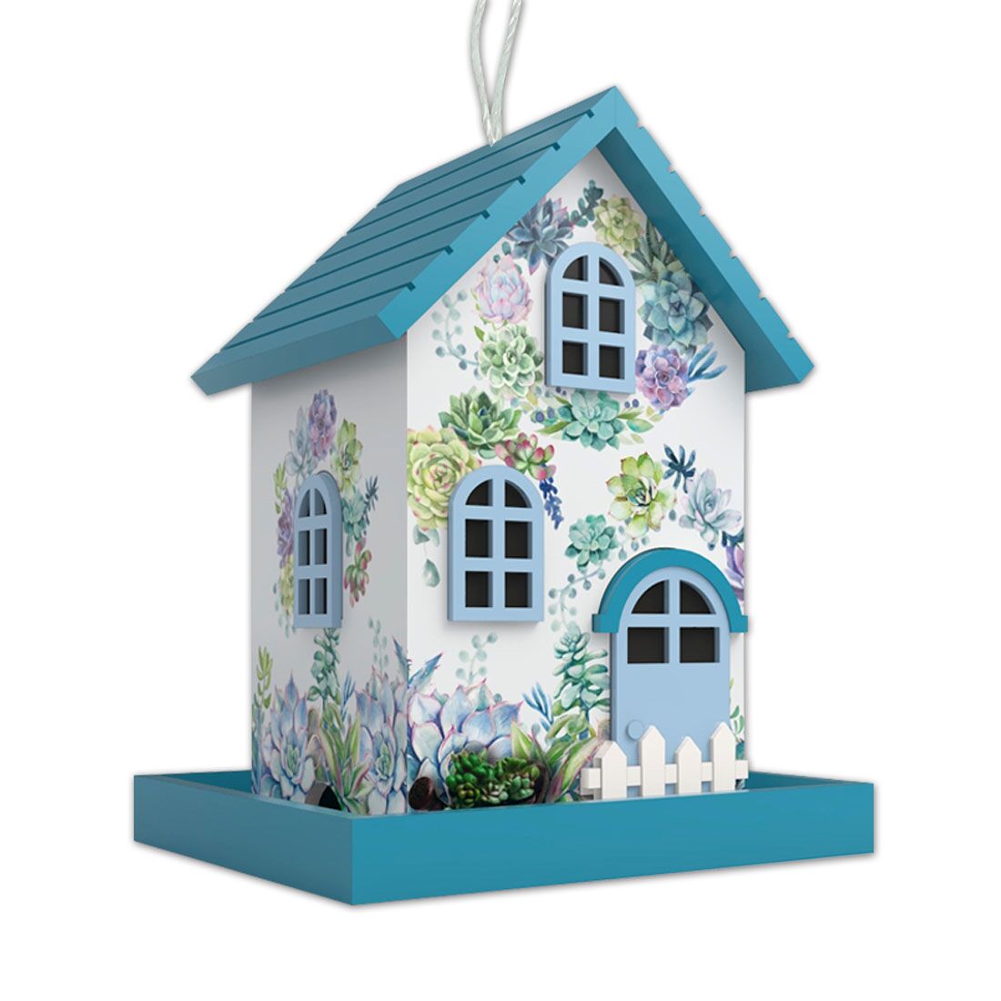 Pastel Bloom Birdfeeder
