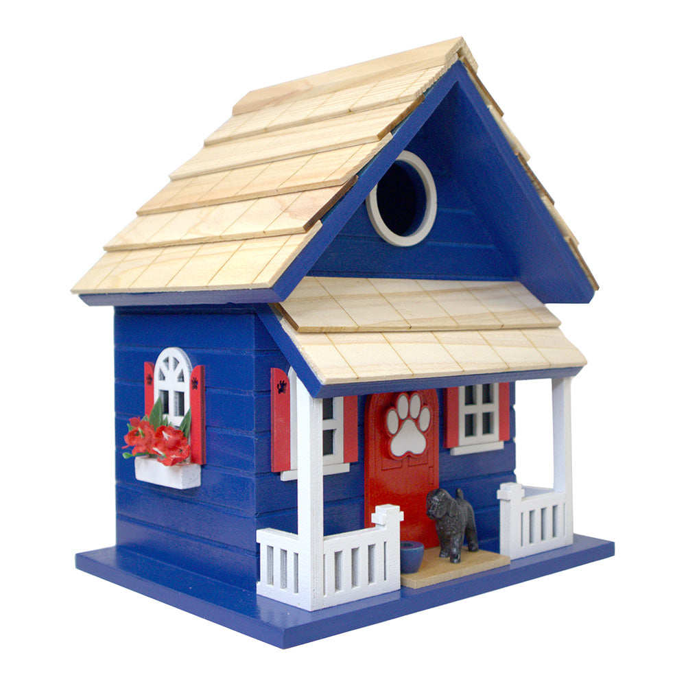 Bow Wow Birdhouse - Navy