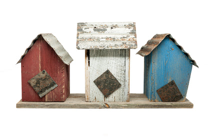 Union Trio Birdhouse