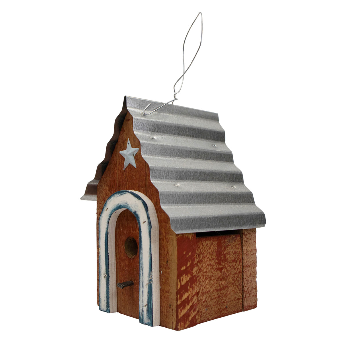 Brandywine Hanging Birdhouse with Metal Roof