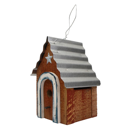 Brandywine Hanging Birdhouse with Metal Roof