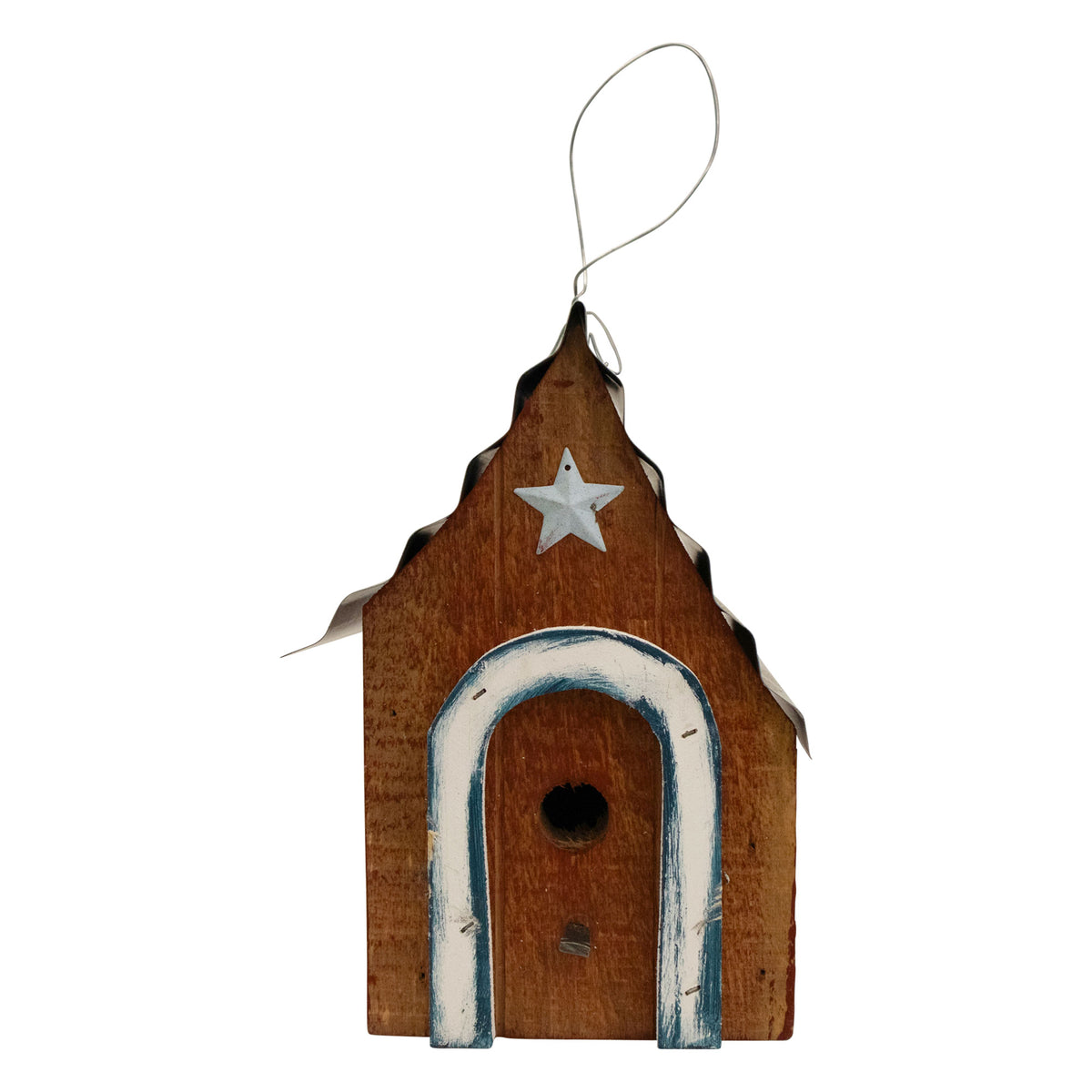 Brandywine Hanging Birdhouse with Metal Roof