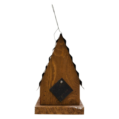Lexington Hanging Birdhouse with Metal Roof - Home Of The Free