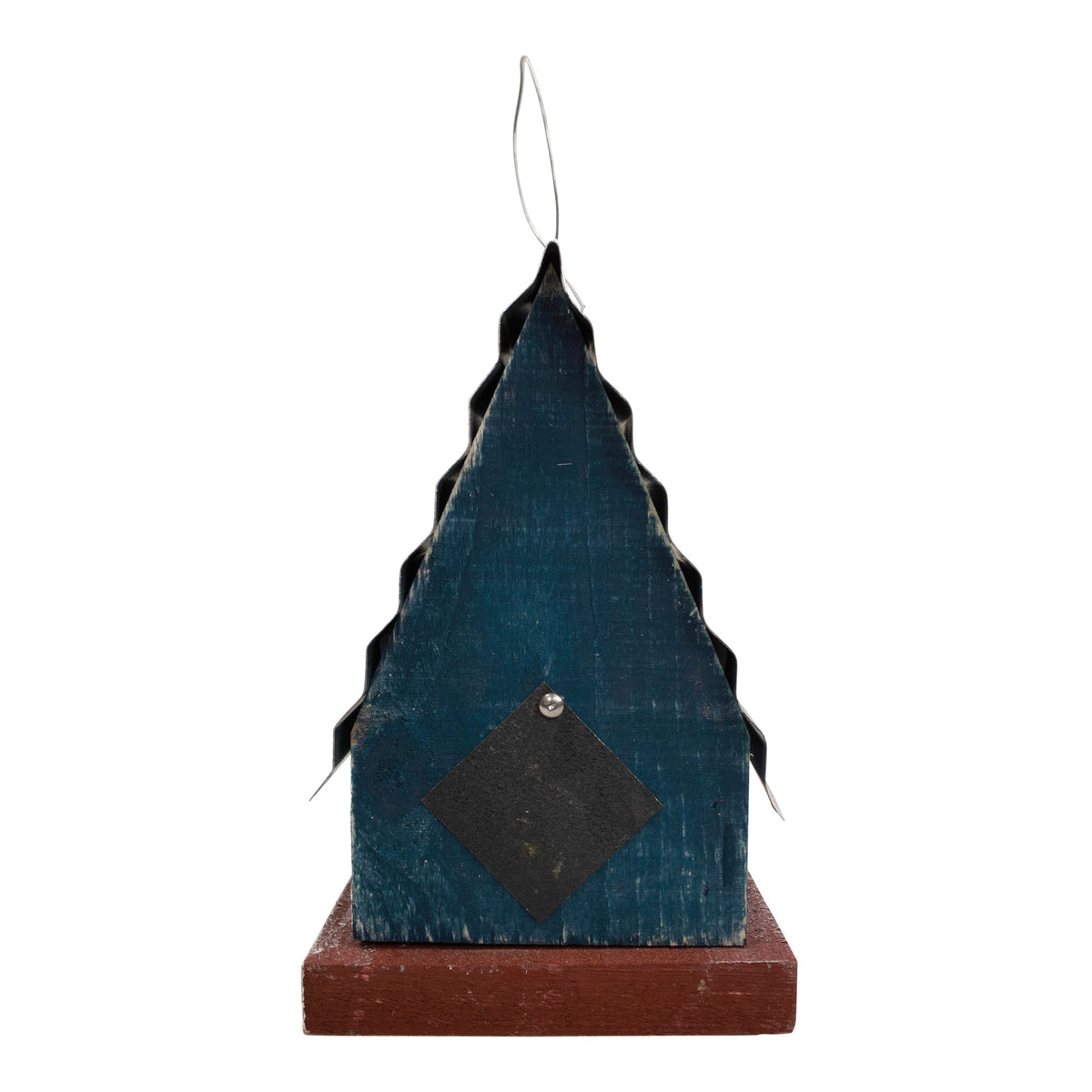 Yorktown (Barn) Hanging Birdhouse with Stars Metal Roof - Americana Stars