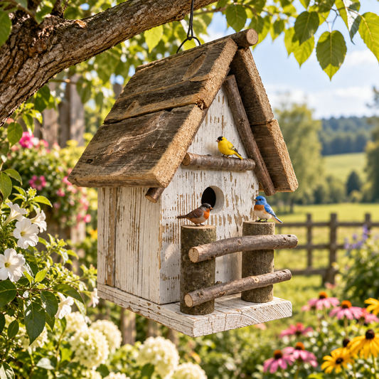 Paradise Birdhouse Trio
