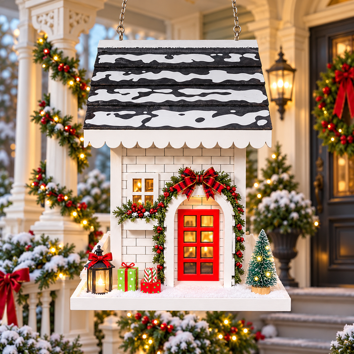 Groundskeeper's Snowflake Feeder – outdoor bird feeder