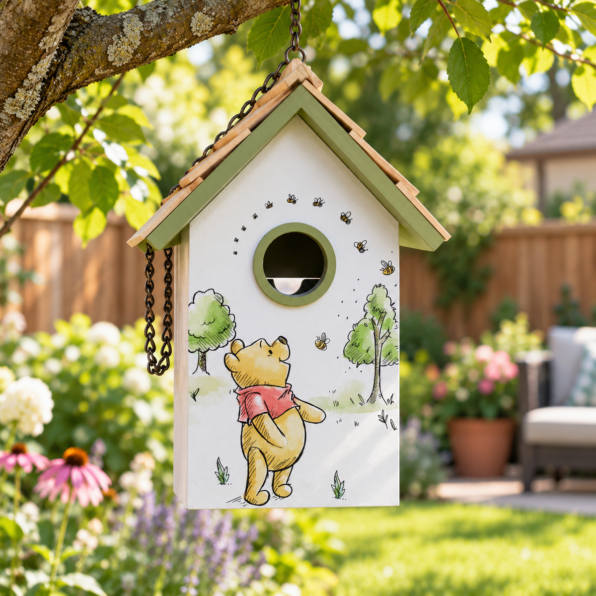 Winnie The Pooh Birdhouse - Bee's