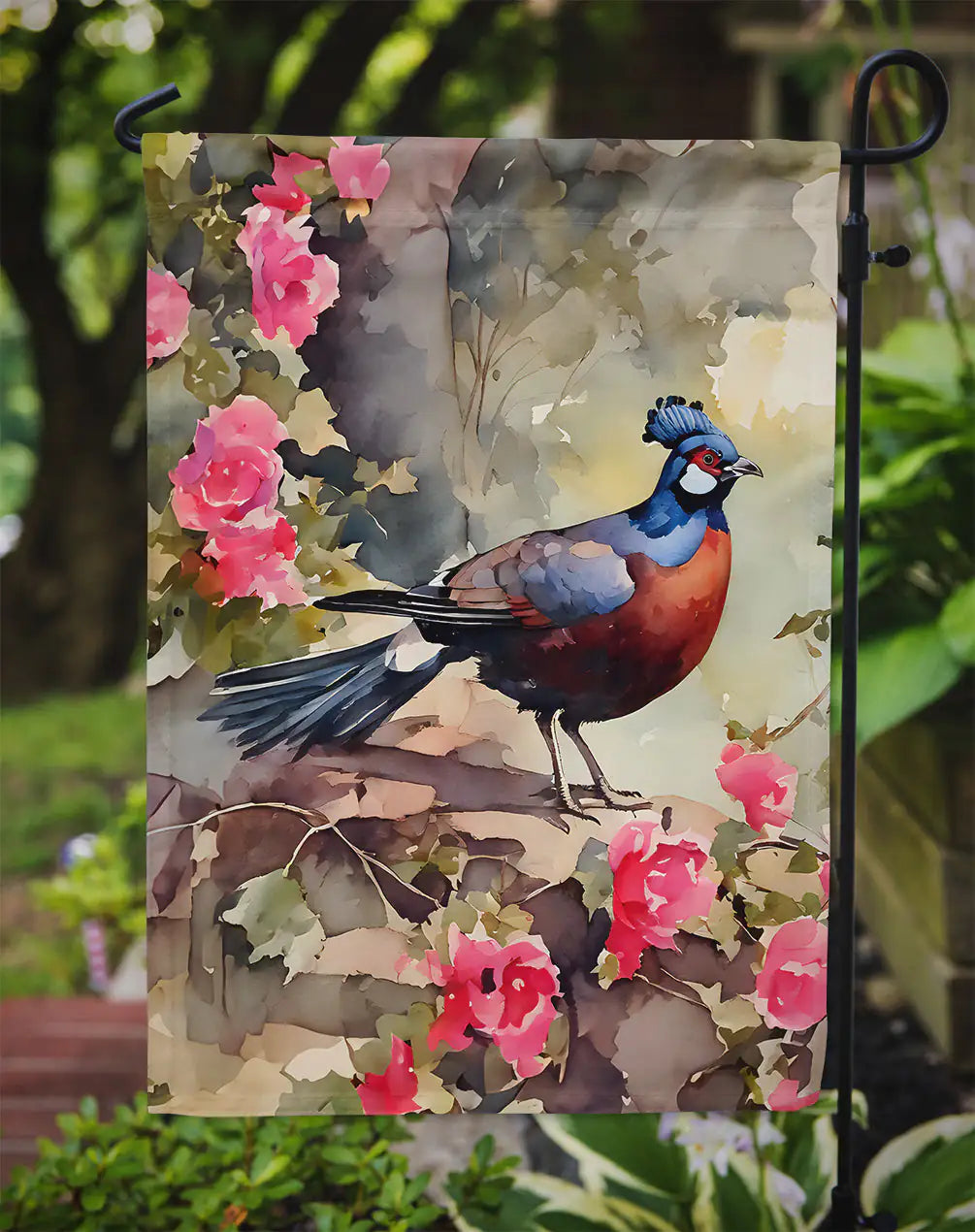 Pheasant Garden Flag